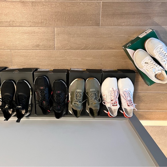 BUNDLE 6 pairs. 5 Adidas NMB & 1 pair Puma. All  slightly worn & in box. M6/W7.5 - Picture 1 of 8